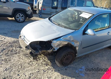 2009 Volkswagen Rabbit S из США, поврежденный, VIN WVWBA71K19W050074